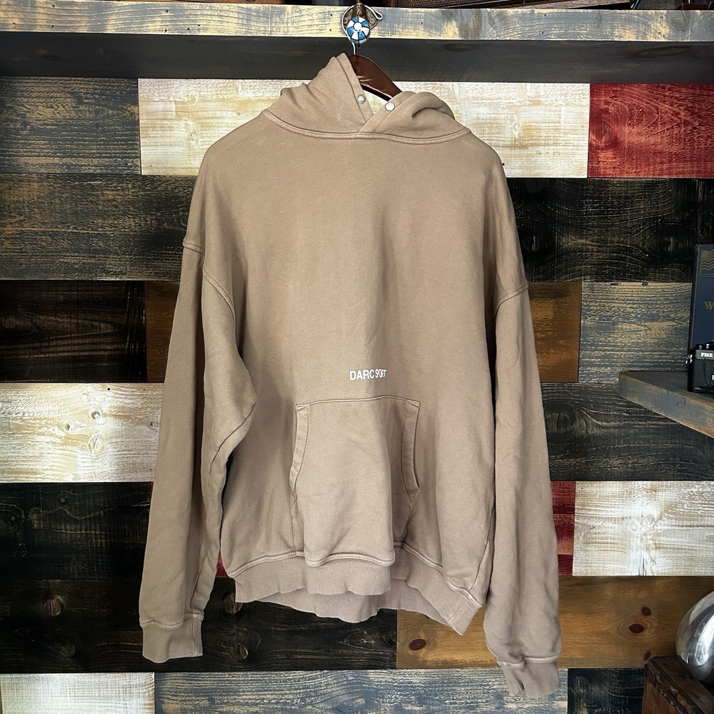 Darc Sport bodybuilding Hoodie Splwewtsjirt Brown XL Men's